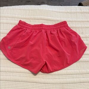 lululemon athletica Bright Pink Athletic Shorts